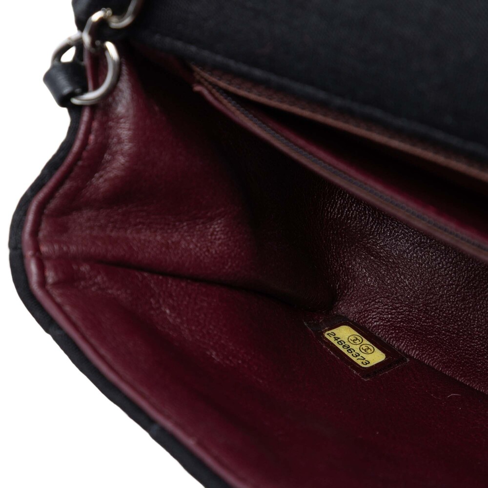 Pre-Loved Chanel Mini Rectangular Classic Jersey Single Flap - Picture 6 of 8